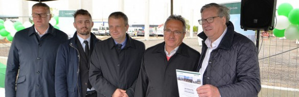 Zdjęcie - The laying of the cornerstone of the Stary Dworzec Shopping Park